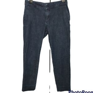 Denim crop jeans women size 2